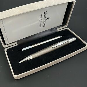 *Mint* Waterford Kilbarry Rhombus Matte Titanium Pen in Gift Box